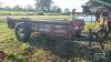 SINGLE AXLE NEW IDEA MANURE SPREADER - 5