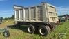 ALUMINUM KING DUMP BOX ON CHASSIS - 3