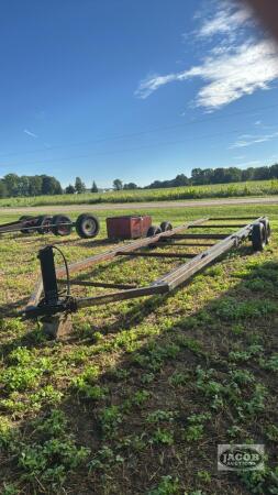 TANDEM AXLE STEEL TRAILER FRAME
