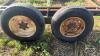 TANDEM AXLE STEEL TRAILER FRAME - 11