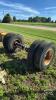 OLD AXLE WITH DUALS