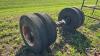 OLD AXLE WITH DUALS - 3