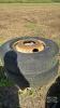 (2) 10 BOLT RIMS WITH 11R22.5 TIRES - 2