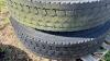 (2) 10 BOLT RIMS WITH 11R22.5 TIRES - 6