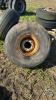 (3) 8 BOLT RIMS WITH 16.5L-16.1 TIRES - 2