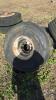 (3) 8 BOLT RIMS WITH 16.5L-16.1 TIRES - 4