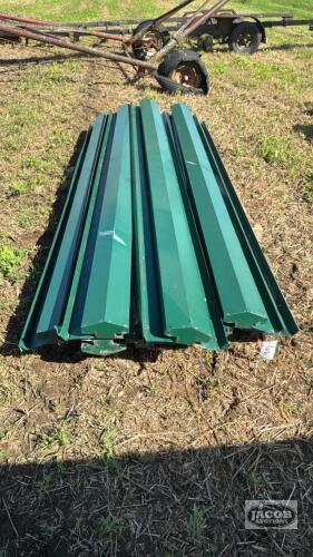 (9) 10FT LENGTHS OF USED VENTED ROOF CAP