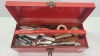 14in Metal Tool Box with Contents - 3