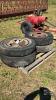 (4) 10 BOLT RIMS WITH 8.25R20