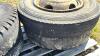 (4) 10 BOLT RIMS WITH 8.25R20 - 6