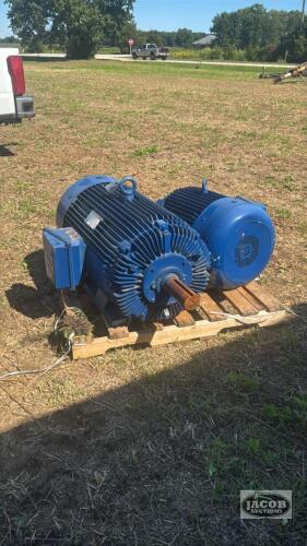 WORLDWIDE 250 HP AND 75HP ELECTRIC MOTORS
