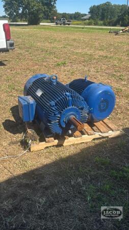 WORLDWIDE 250 HP AND 75HP ELECTRIC MOTORS
