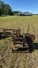 OLD BAN SAW WITH NO MOTOR ON WHEELS - 2
