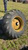 PAIR OF 8 BOLT RIMS WITH GOODYEAR 16.9 - 24 TIRES - 2