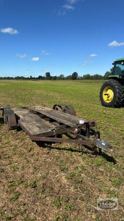TANDEM AXLE CAR TRAILER