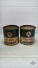 (2) 5LB TEXACO TINS