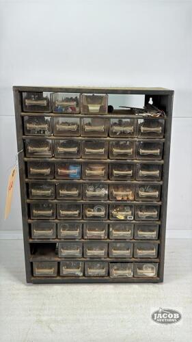 HARDWARE ORGANIZER WITH CONTENTS