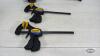 (3) QUICK GRIP BAR CLAMPS - 3
