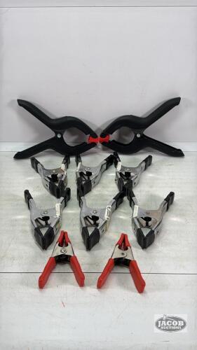 (10) SQUEEZE CLAMPS