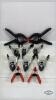 (10) SQUEEZE CLAMPS