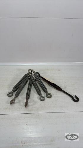 (6) TURN BUCKLES