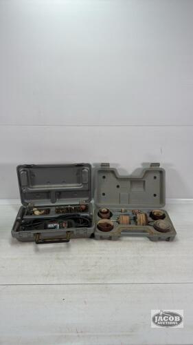 DREMEL TOOL AND RUBBER SANDING DRUM SET