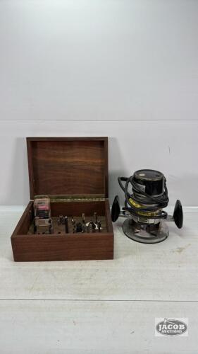 STANLEY ROUTER WITH QUANTITY OF BITS