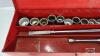 3/4IN DRIVE SOCKET SET - 4