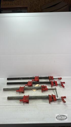 (4) 3/4IN BAR CLAMPS