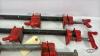 (4) 3/4IN BAR CLAMPS - 5