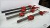 (4) 3/4IN BAR CLAMPS - 6