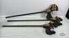 (3) QUICK-GRIP BAR CLAMPS - 2