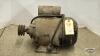 1 HORSEPOWER ELECTRIC MOTOR 110/220 VOLT - 2