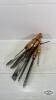 (8) WOOD CHISELS
