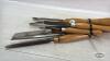 (8) WOOD CHISELS - 2
