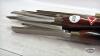 (8) HENRY TAYLOR DIAMIC WOOD CHISELS - 4