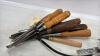 APPROX (16) WOOD CHISELS - 4