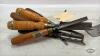 APPROX (16) WOOD CHISELS - 5