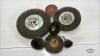 WIRE WHEEL LOT - 4