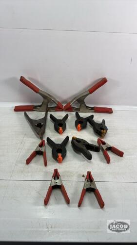 (12) SQUEEZE CLAMPS