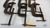 (6) C CLAMPS - 2