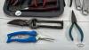 PLIER AND ADJUSTABLE WRENCH LOT - 2