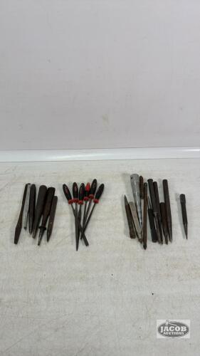 QUANTITY OF PUNCHES AND SMALL FILES