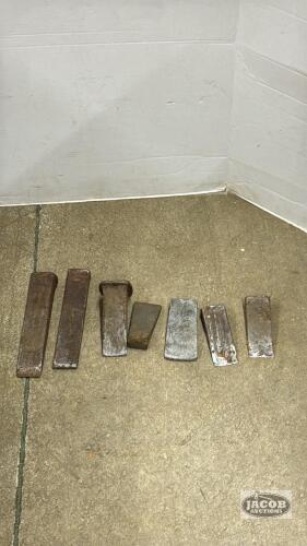 (7) METAL WEDGES