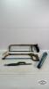 (2) HACK SAWS WITH QUANTITY OF BLADES