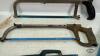 (2) HACK SAWS WITH QUANTITY OF BLADES - 3