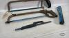 (2) HACK SAWS WITH QUANTITY OF BLADES - 4