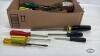 QUANTITY OF SCREW DRIVERS AND (2) TAPE MEASURES - 4