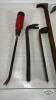 PRY BAR AND PIN BAR LOT - 2