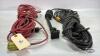 (2) EXTENTION CORDS AND A CHEATER PLUG - 2